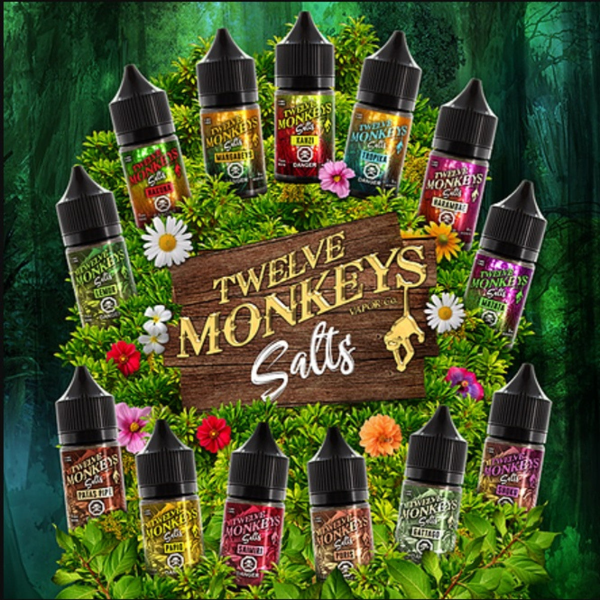 Twelve Monkeys E-Liquid 6mg, 3mg, 0mg