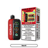 Oxbar x Rocky Vapor Maglink Hybrid Disposable Vape 90k