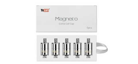 Yocan Magneto Replacement Coil & Cap (5 Pcs)